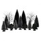 Village Halloween Dark Forest Landscape - Set of 13 - 6014707